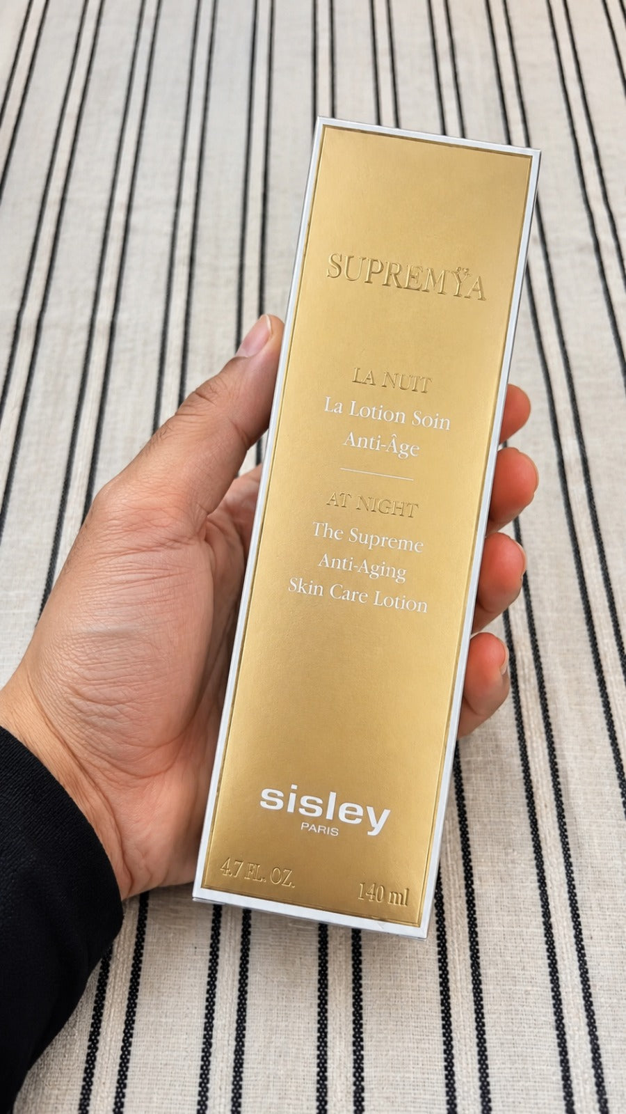 Sisley Supremÿa At Night The Supreme Anti-Aging Skin Care Lotion 4.7 fl oz / 140ml New Sealed