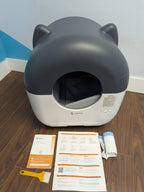 Self-Cleaning Cat Litter Box – 76L Automatic Cat Toilet with App Control