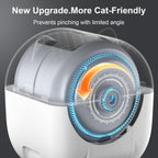 Self-Cleaning Cat Litter Box – 76L Automatic Cat Toilet with App Control