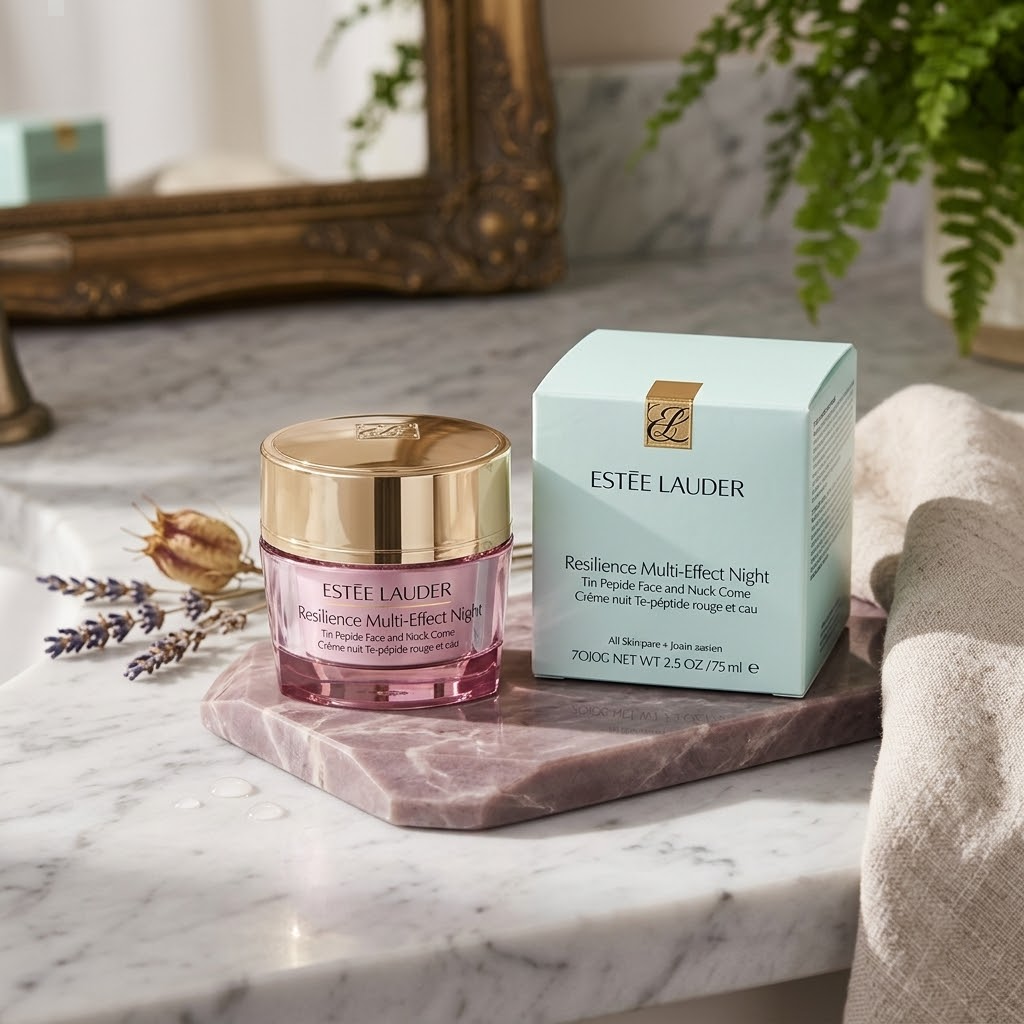 Estee Lauder Resilience Multi-Effect Night Tri-Peptide Face & Neck Creme 2.5oz