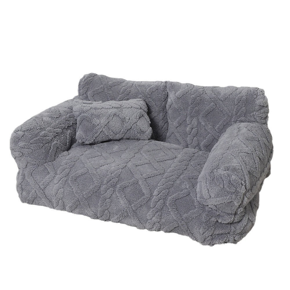 Orthopedic Dog Bed – Plush Calming Bed for Dogs & Cats