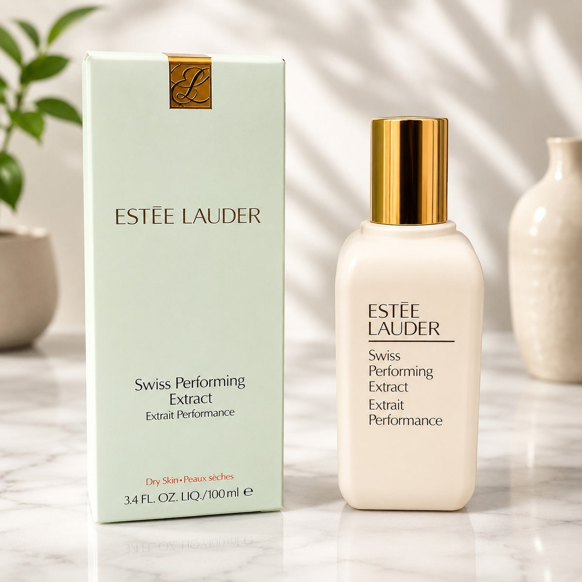 Estée Lauder Swiss Performing Extract Moisturizer 100ml / 3.4 oz – Dry &amp; Normal Skin – New in Box