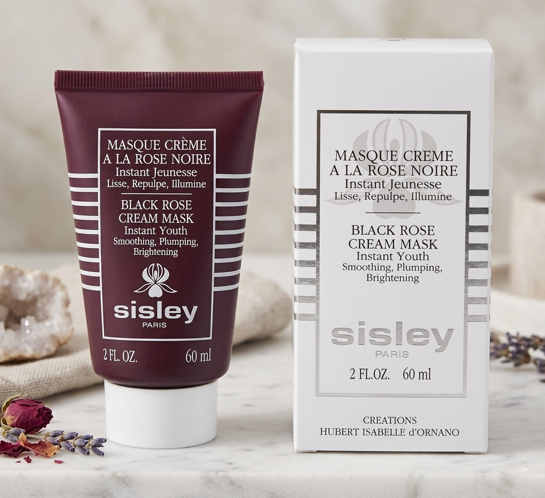 New Black Rose Cream Mask by Sisley Paris Instant Youth 2 oz 60ML New