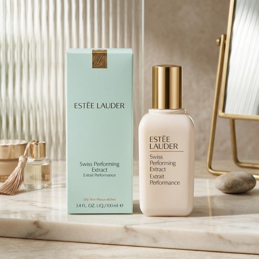 Estée Lauder Swiss Performing Extract Moisturizer 100ml / 3.4 oz – Dry &amp; Normal Skin – New in Box