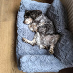 Orthopedic Dog Bed – Plush Calming Bed for Dogs & Cats