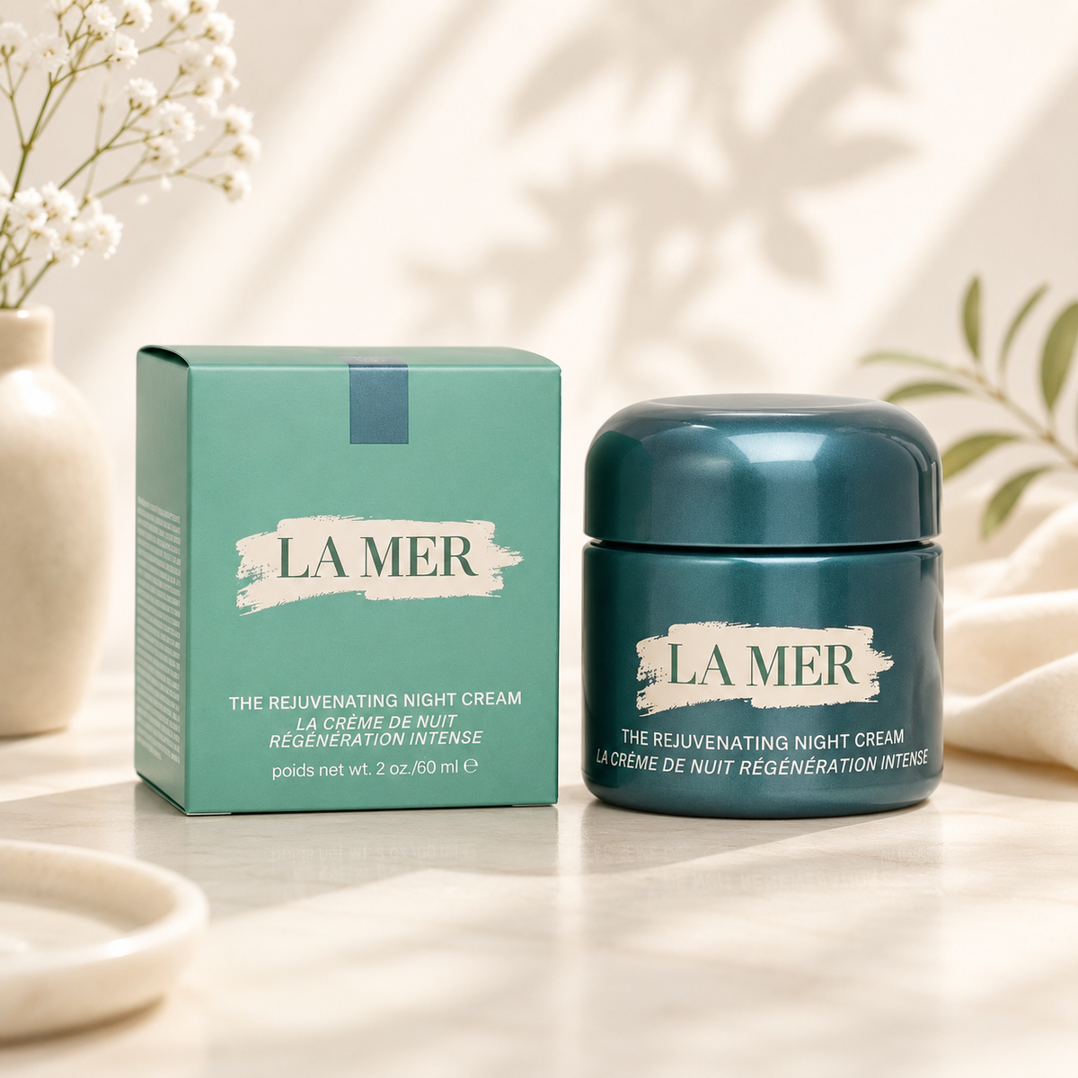 LA MER The Rejuvenating Night Cream – 2oz / 60ml (NEW & Sealed)