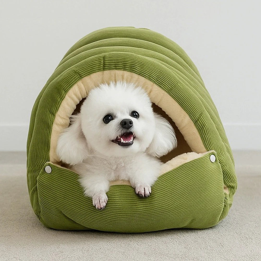 Cozy Cat Cave Bed – Warm & Comfortable Hideaway for Cats