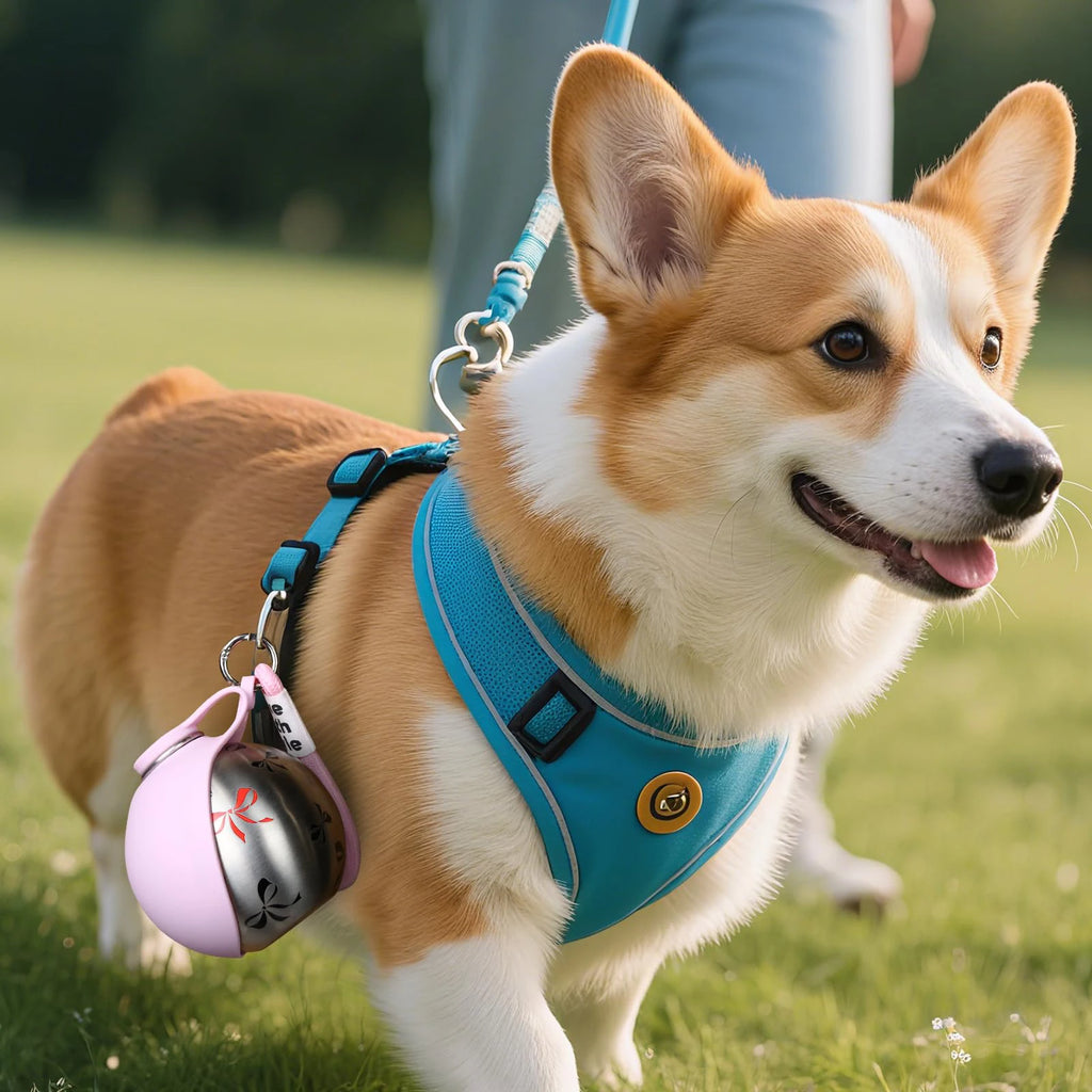 Portable Dog Water Bottle – 2-in-1 Bottle & Drinking Bowl