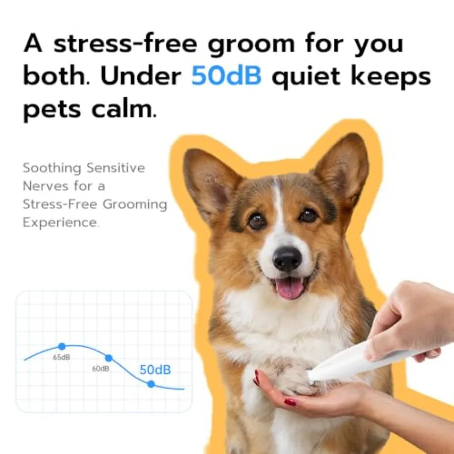 Pet Grooming Clipper – LED Precision Trimmer for Dogs & Cats
