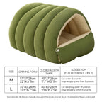 Cozy Cat Cave Bed – Warm & Comfortable Hideaway for Cats