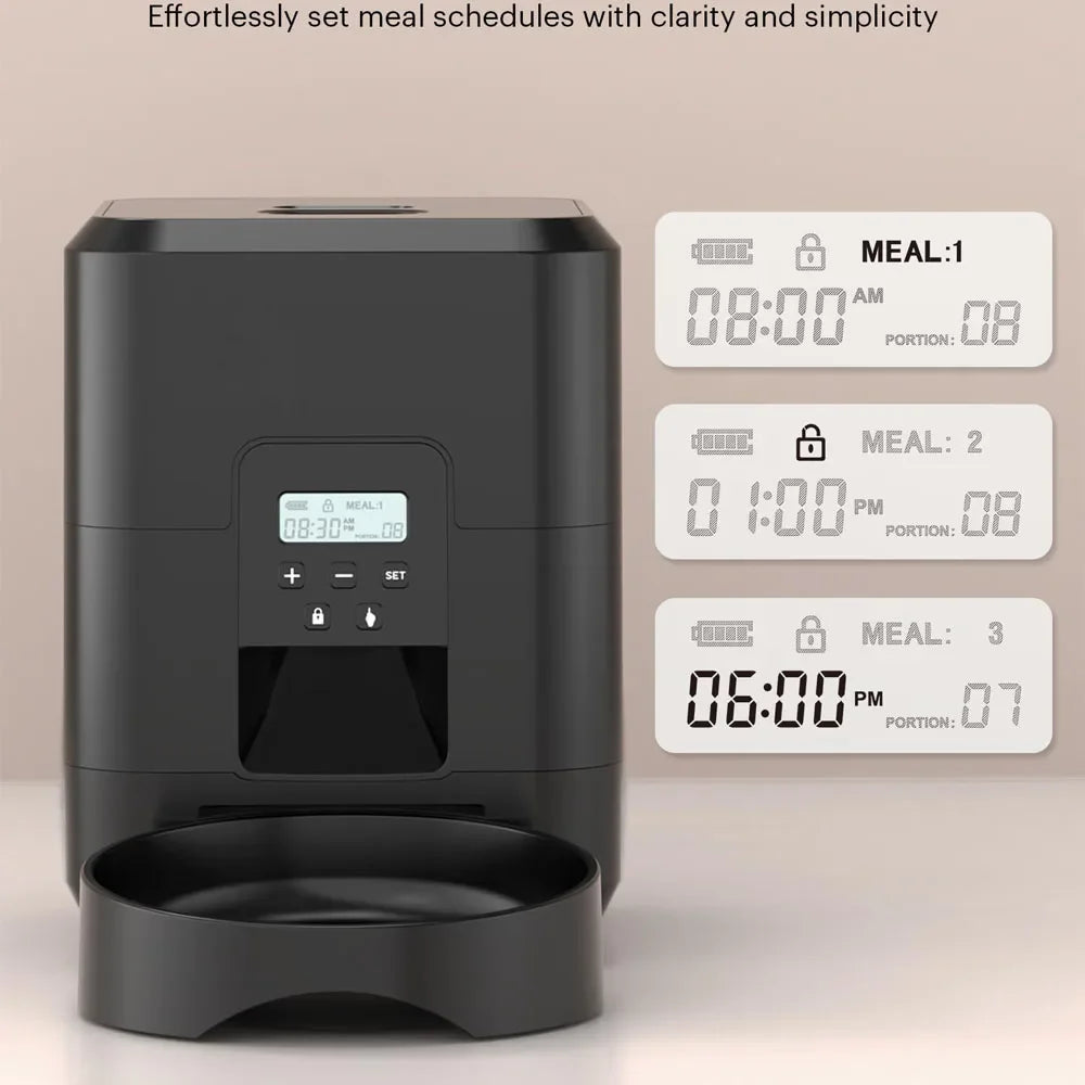 Automatic Pet Feeder – Timed Smart Food Dispenser for Cats & Dogs