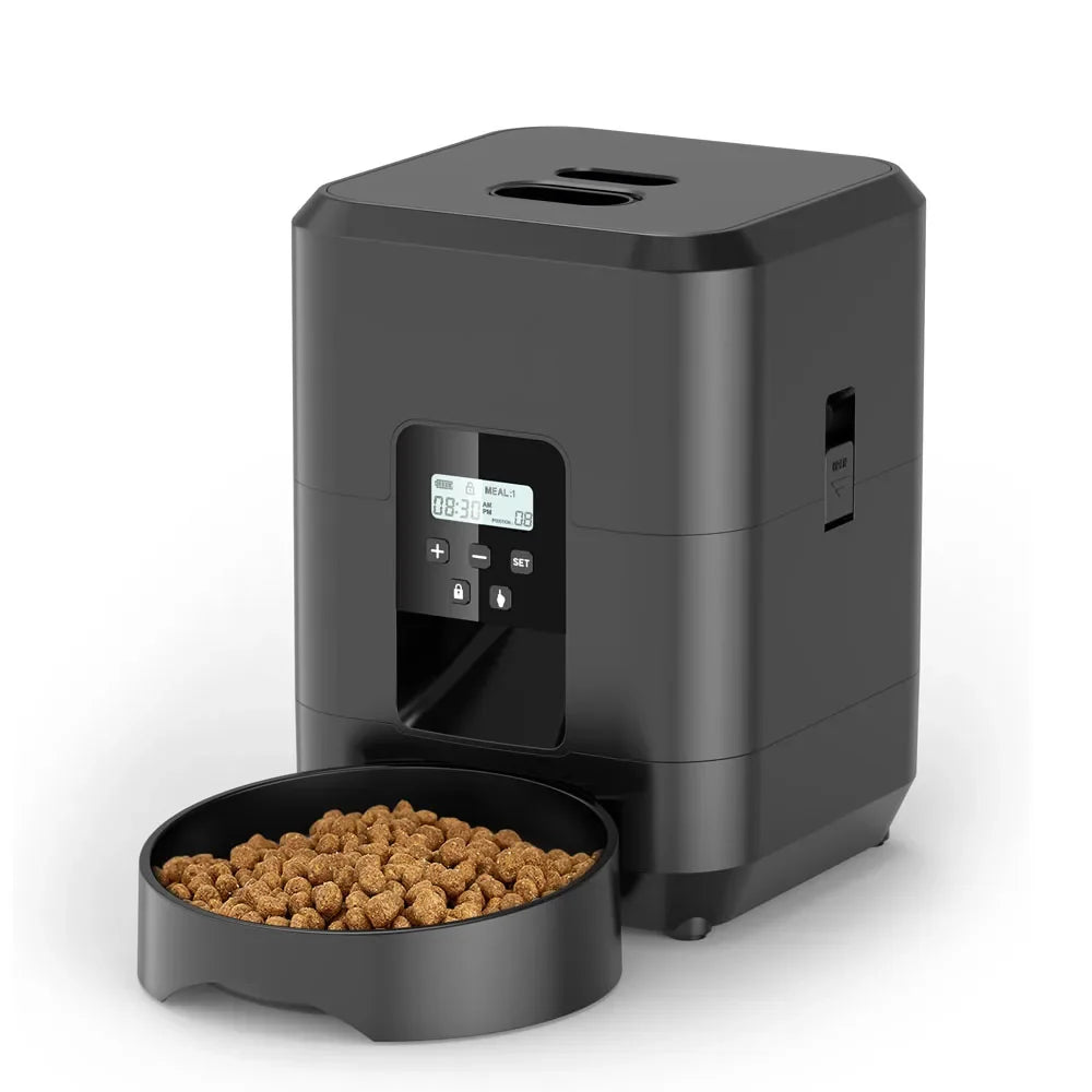Automatic Pet Feeder – Timed Smart Food Dispenser for Cats & Dogs