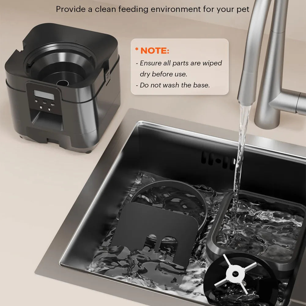 Automatic Pet Feeder – Timed Smart Food Dispenser for Cats & Dogs