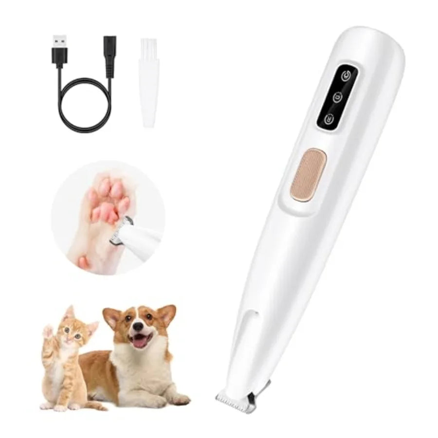 Pet Grooming Clipper – LED Precision Trimmer for Dogs & Cats