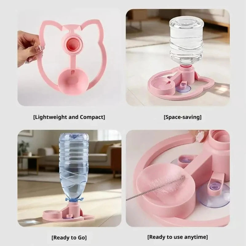 CleanFlow Automatic Cat Water Fountain Fresh Water Refill
