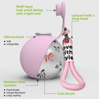 Portable Dog Water Bottle – 2-in-1 Bottle & Drinking Bowl
