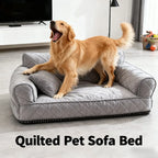 Orthopedic Dog Bed – Plush Calming Bed for Dogs & Cats