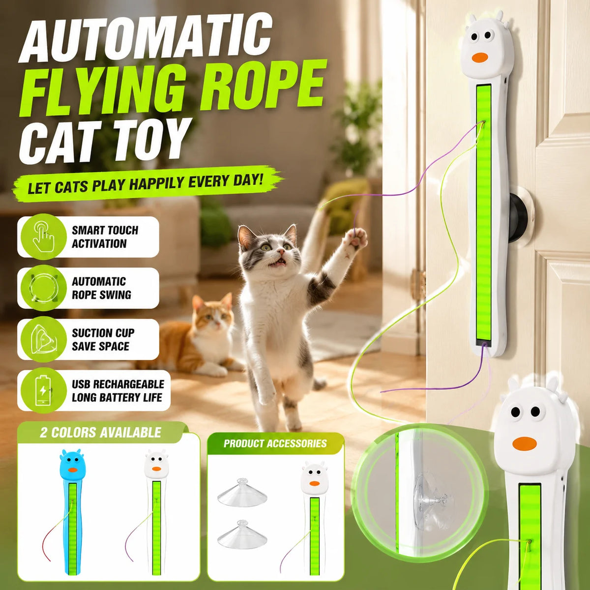 Interactive Cat Toy — Keep Your Cat Active & Entertained