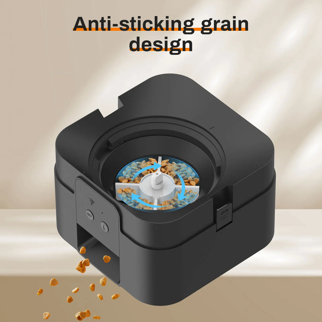 Automatic Pet Feeder – Timed Smart Food Dispenser for Cats & Dogs