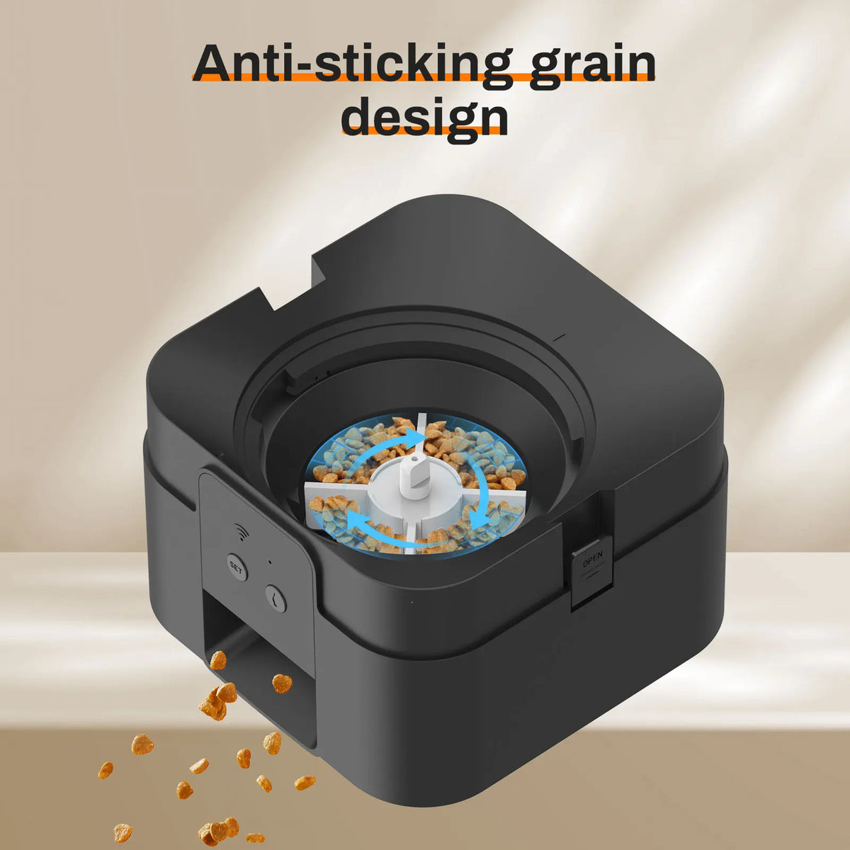 Automatic Pet Feeder – Timed Smart Food Dispenser for Cats & Dogs