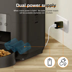 Automatic Pet Feeder – Timed Smart Food Dispenser for Cats & Dogs