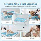 Pet Grooming Hammock – Hands-Free Bathing & Grooming Stand