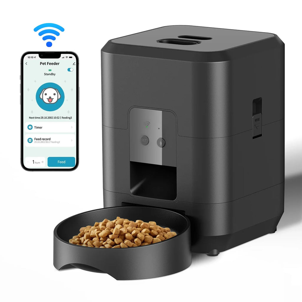 Automatic Pet Feeder – Timed Smart Food Dispenser for Cats & Dogs