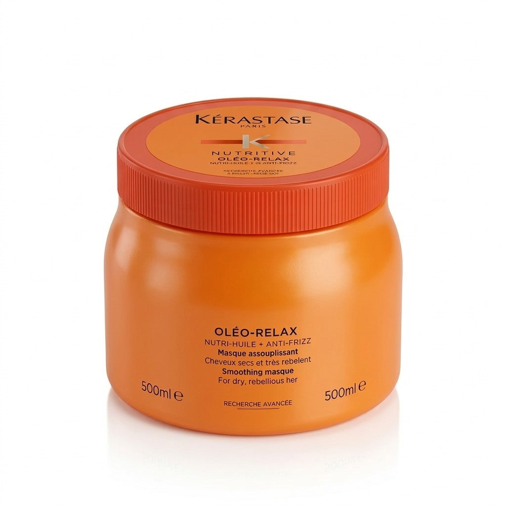 Kérastase Discipline Oléo-Relax Masque Hair Mask 500ml / 16.9 oz – Smoothing &amp; Anti-Frizz Treatment