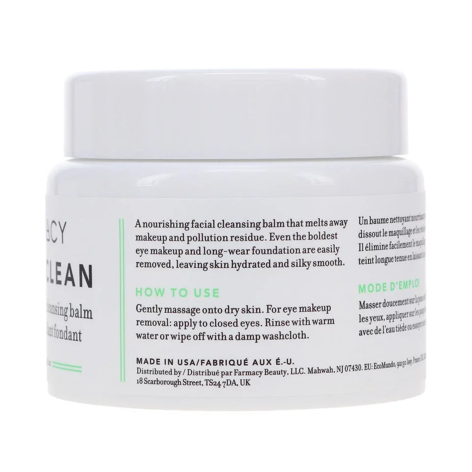 Farmacy Green Clean Makeup Meltaway Cleansing Balm 3.4 oz