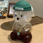 Starbucks Bearista Bear Glass Jar Cold Cup With Straw 2026 Holiday Xmas Gifts